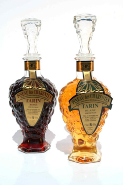 Pineau Tarin blanc et rosé grappe de raisin Pineau Tarin blanc et rosé grappe de raisin